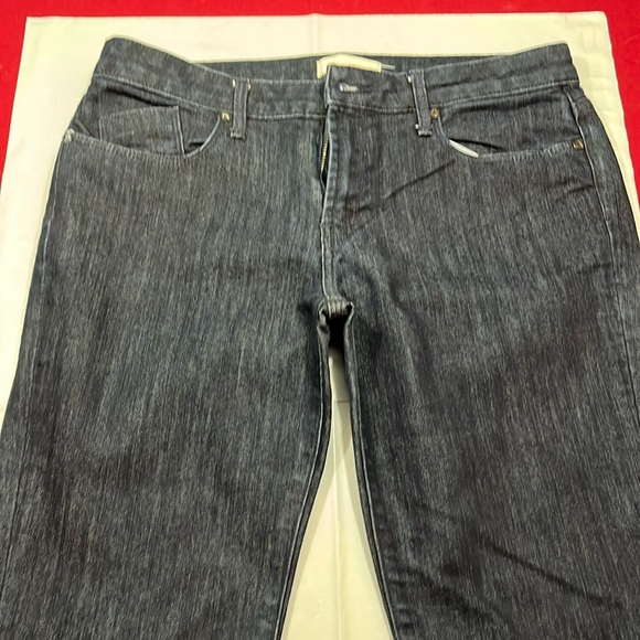 ARISTOCRAT Kent dark BLUE Denim Jeans women’s 31 COTTON blend straight, 9” rise - Picture 4 of 15